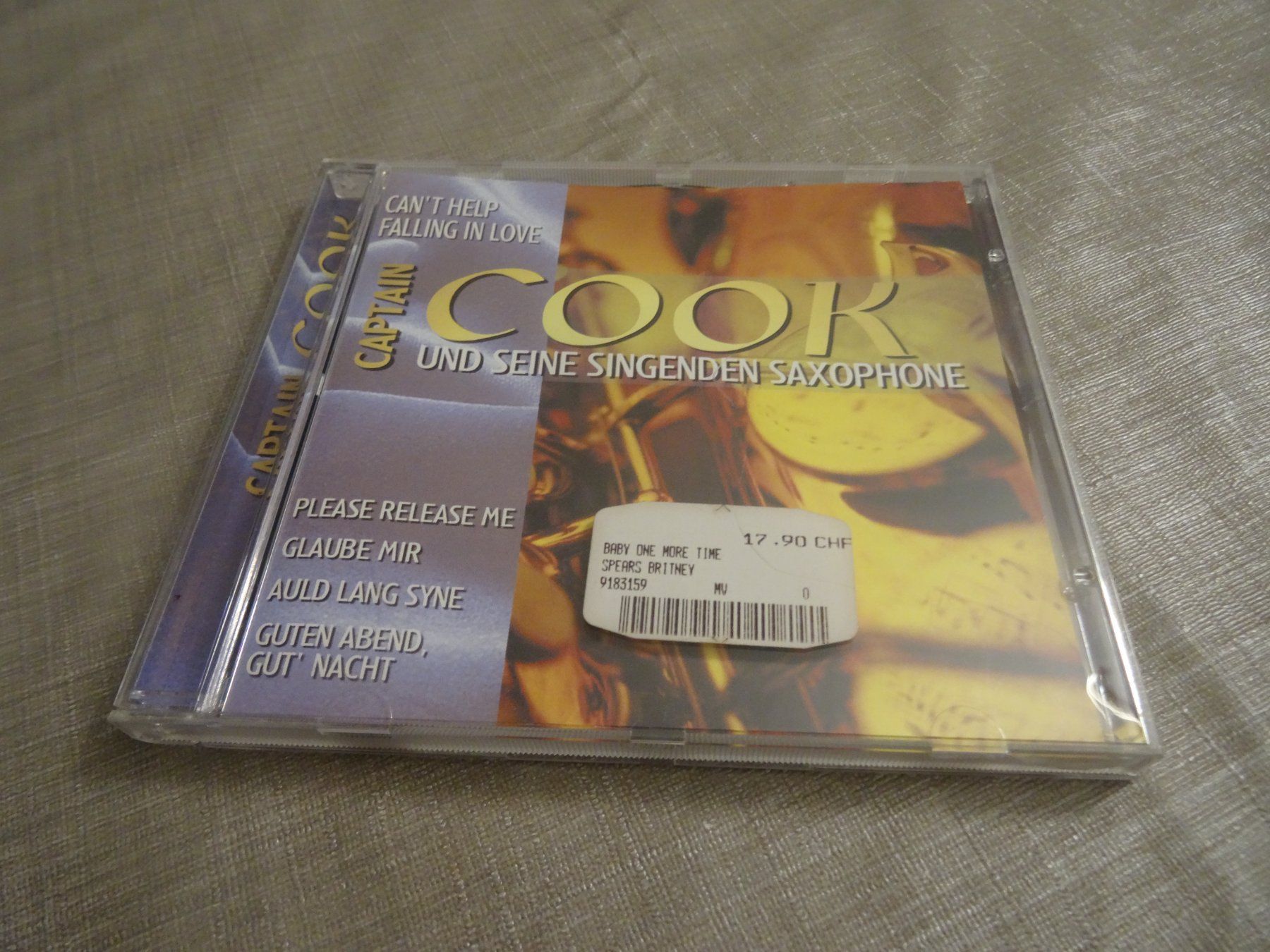 CD: Captain Cook CD - Seine singenden Saxophone – Usato da Olten venduto da Disc-Ausverkauf