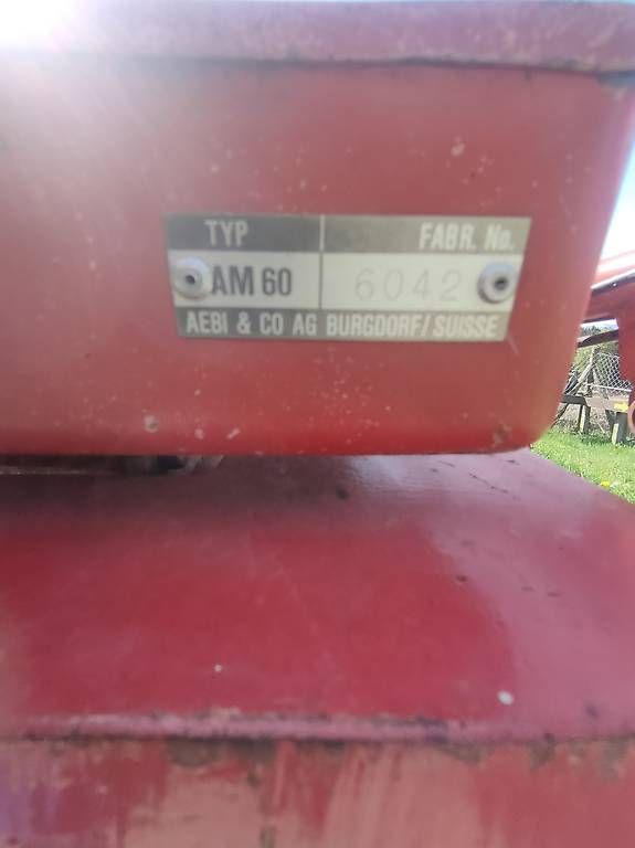 Tutte le macchine: Aebi Motormäher mit Bandeingrasung – Usato da Ernetschwil venduto da Woelkli1 2