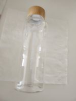 Wasser Flasche 0,5L Glas mit Drehverschluss neu in OVP Box