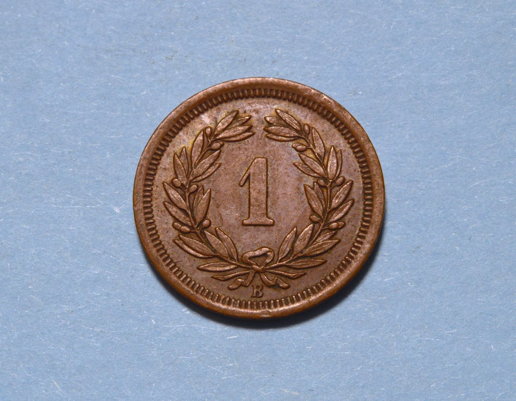 Tutti le monete: 1 Rappen 1899 – Usato da Oberglatt ZH venduto da ZH111 1