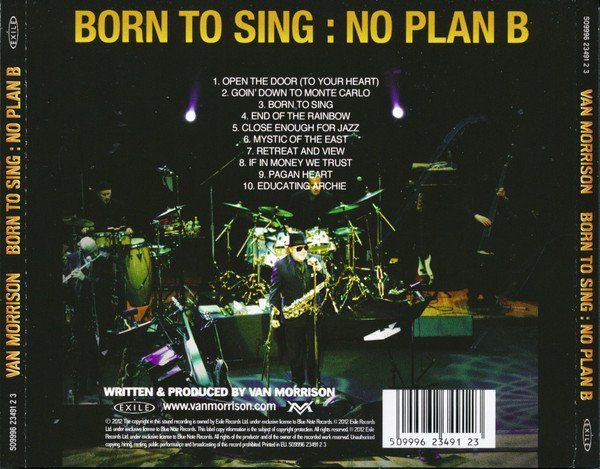 CD: Van Morrison BORN TO SING: NO PLAN B Chris White Rock FunkCD – Usato da Kandergrund venduto da Sososo 1