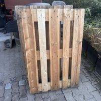 Zwei EPAL Europaletten Holz gebraucht guter Zustand
