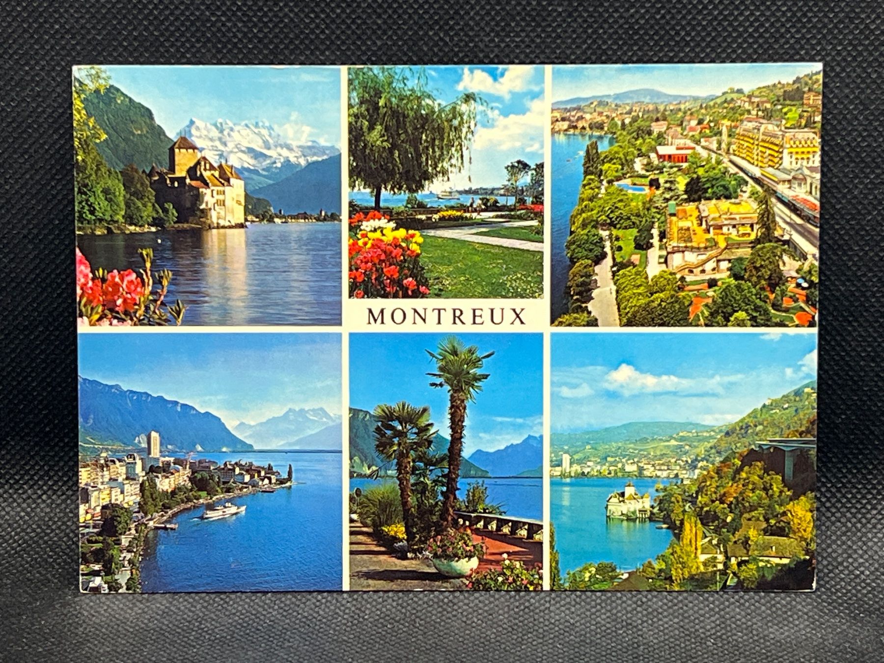 Cartoline postali: Montreux - Riviera Vaudoise – Usato da Widnau venduto da Brusi9