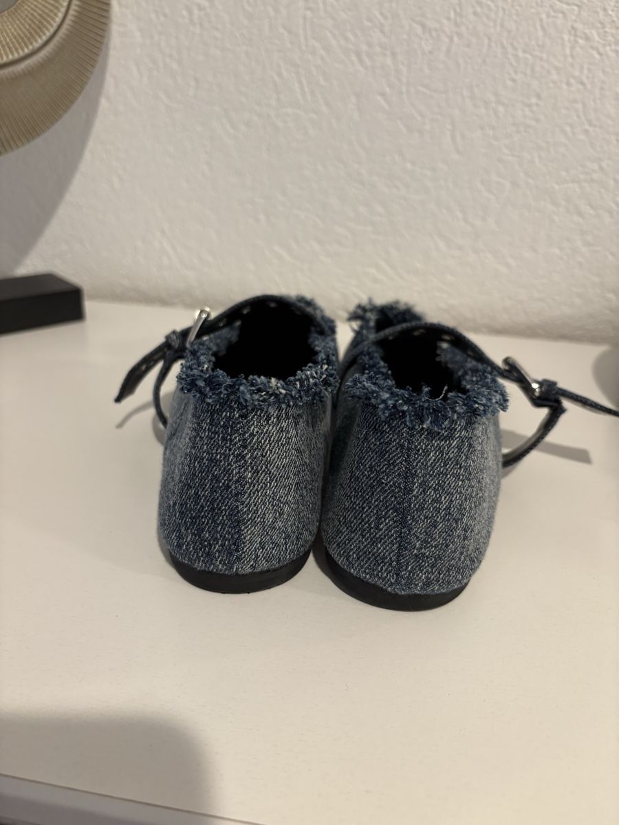 Mango Scarpe da donna: Denim Ballerina – Nuovo (secondo la descrizione) da Bülach venduto da kittygismo 2
