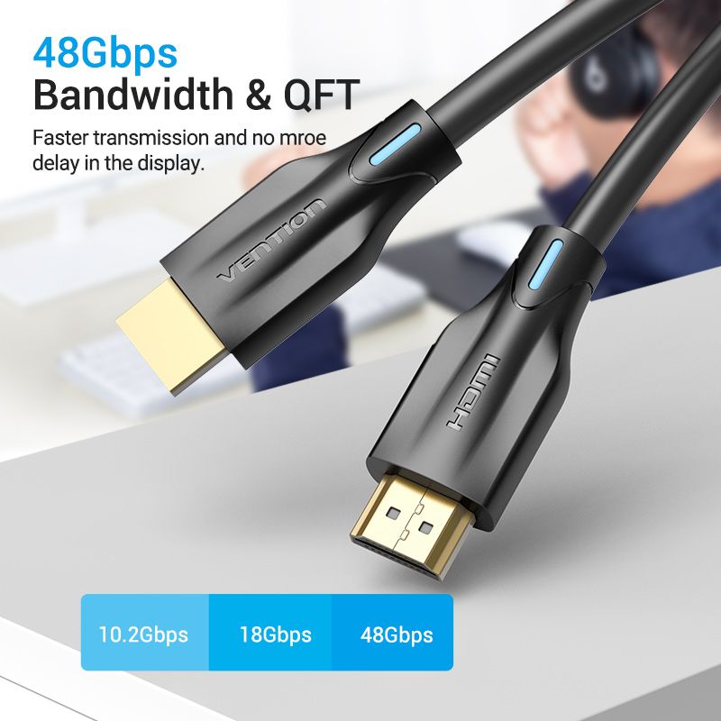 Cavi: HDMI 2.1 Kabel 1 Meter – Nuovo e nell'imballaggio originale da Dietlikon venduto da Salesmax 8