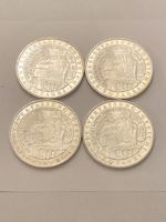 Silbermünzen Deutschland 4 x 10 Mark 925