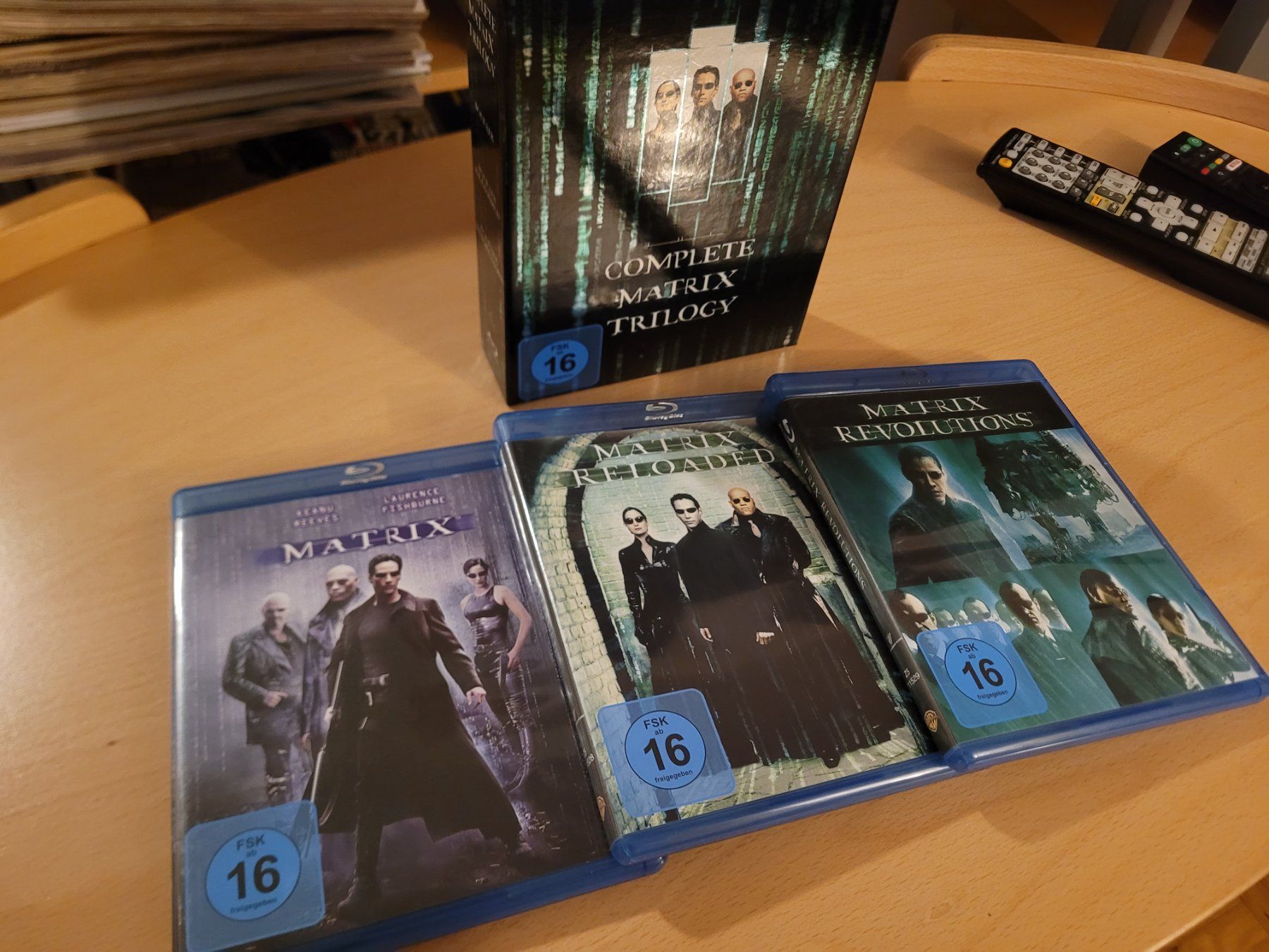 Alle DVDs: Matrix Trilogie (Blu Ray Box-Set) – Gebraucht aus Hauptwil von