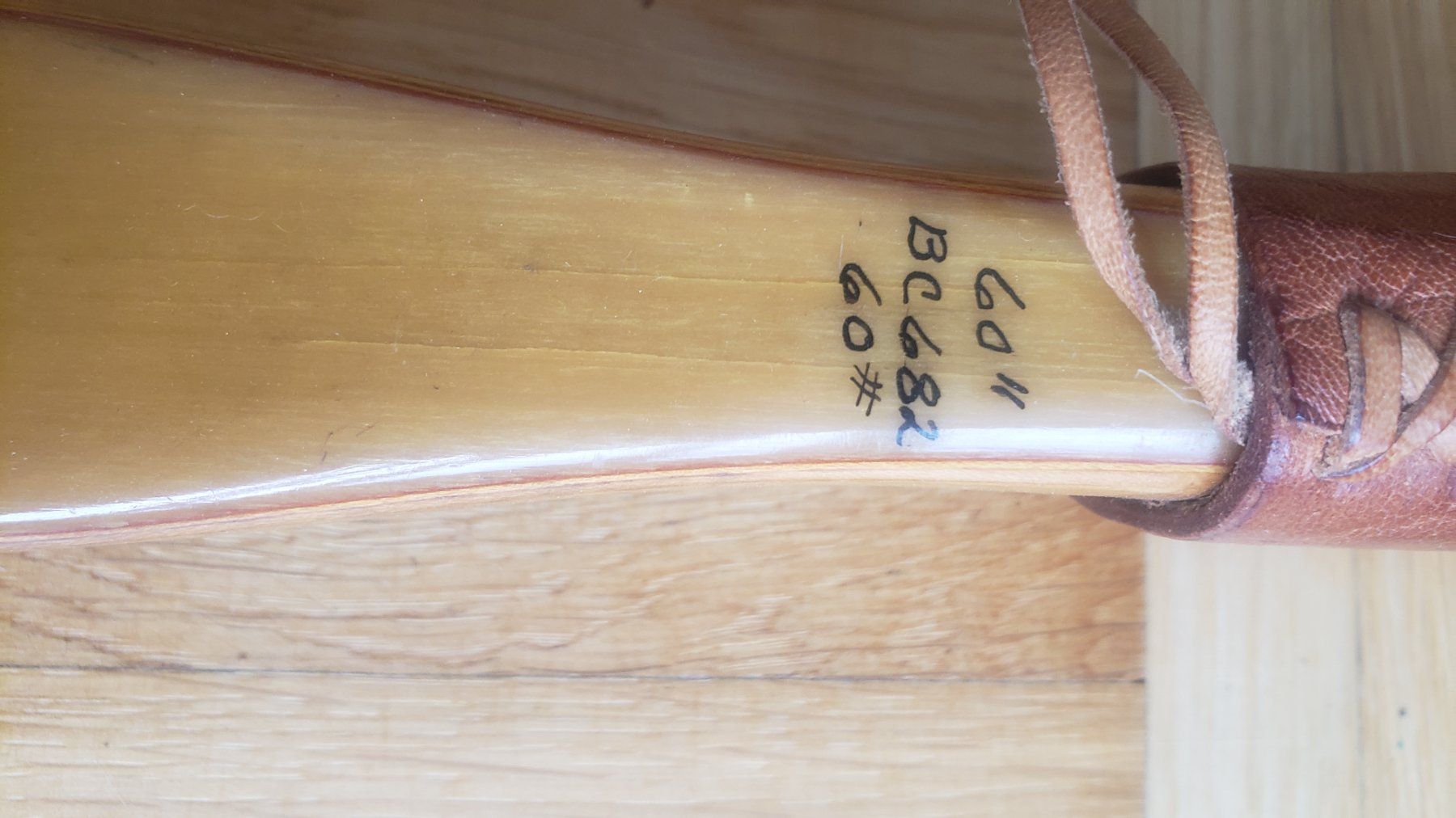Tiro con l'arco: Arc recurve Fred Bear "Kodiak II"1954 – Usato da Dombresson venduto da kastaka 2
