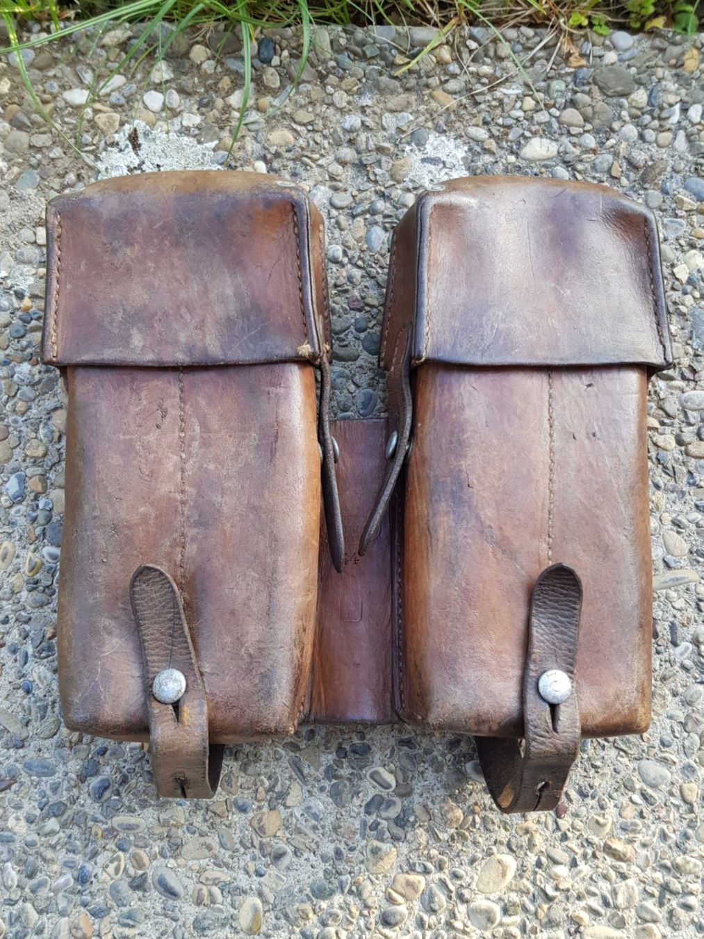 Schweizer Armee Borse: Magazintasche MP 43 1944 Schweizer Armee Munitionstasche – Usato da Dürnten venduto da inreb73
