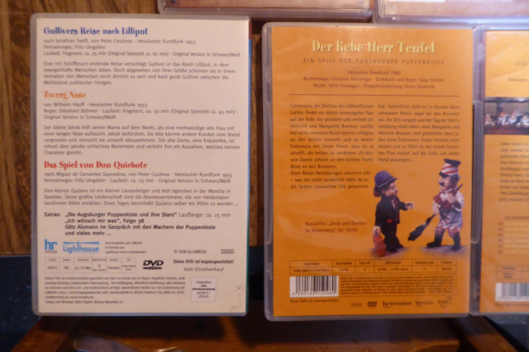 Alle DVDs: Lot DVDs Augsburger Puppenkiste – Gebraucht aus Allschwil von Summelsarium 5