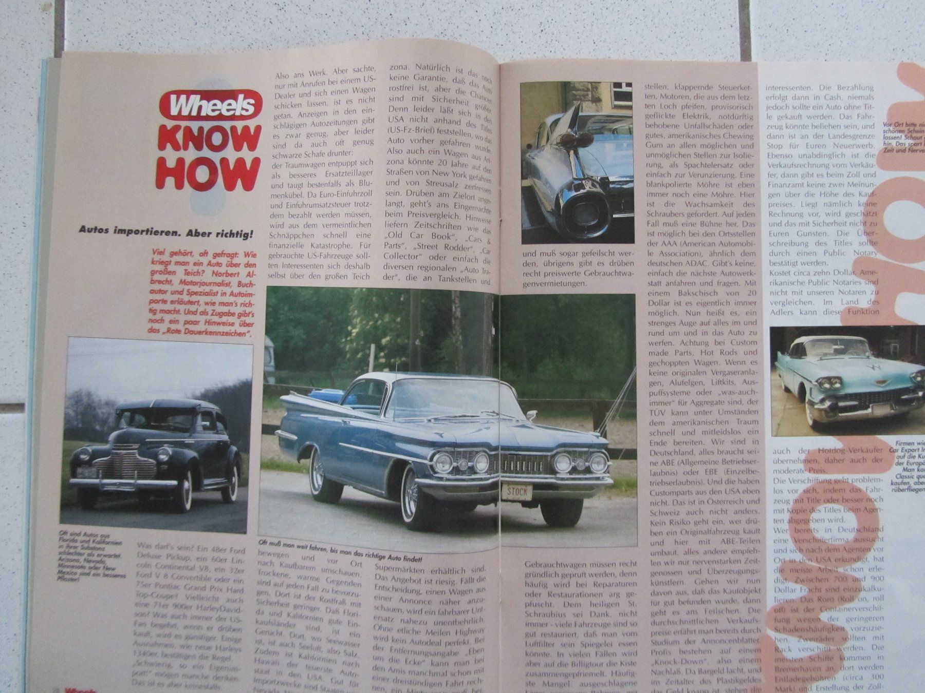 Riviste & Magazine: Wheels Automagazin Nr. 2 / 1996 – Usato da Weiningen ZH venduto da dietsch57 5