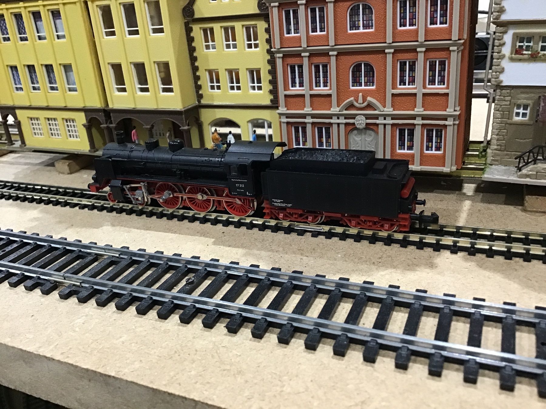 Trix Modelleisenbahnen: MINITRIX Dampflok BR 74 DB, SPUR N – Gebraucht aus Männedorf von Spezial-Modelle 3