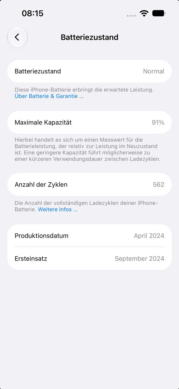 Apple Telefoni cellulari / Smartphones: iPhone 15 - 128GB - Blau – Usato da Illnau venduto da Portland80 9