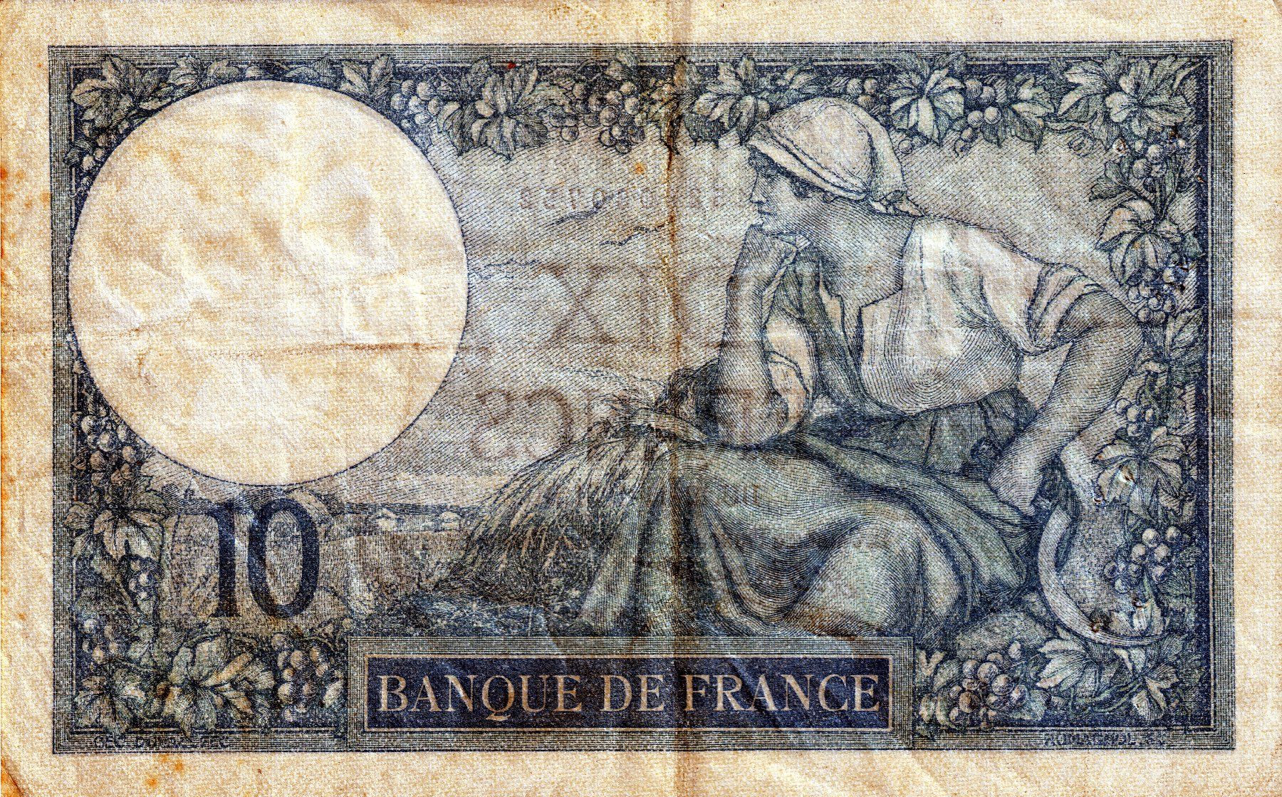 Banknoten: Frankreich 10 Francs 1931 – Gebraucht aus Carouge GE von Crystal_Energy 1