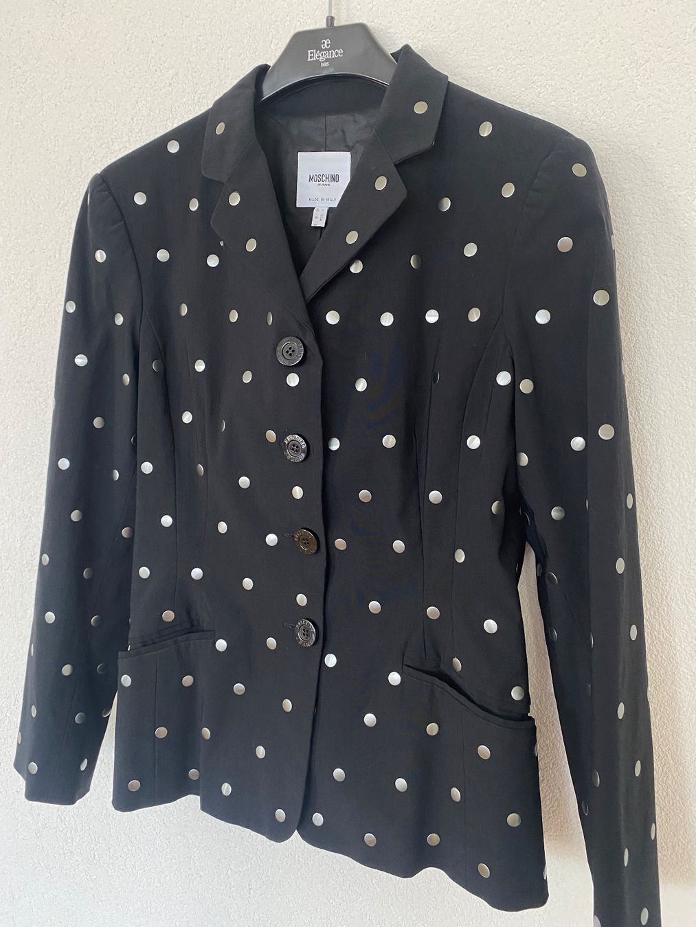 Moschino Vestes: CHIC UND ELEGANT MOSCHINO BLAZER – Neuf (Voir description) à Zürich par Fashionparade 3