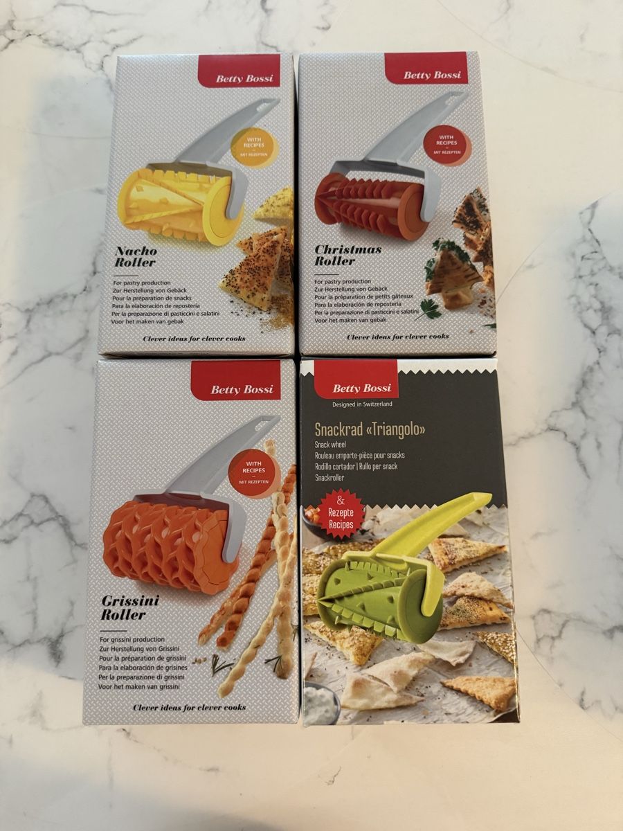 Betty Bossi Elettrodomestici da cucina: Betty Bossy batter Maker und Roller set – Nuovo e nell'imballaggio originale da Luterbach venduto da uhrmacherin89 2