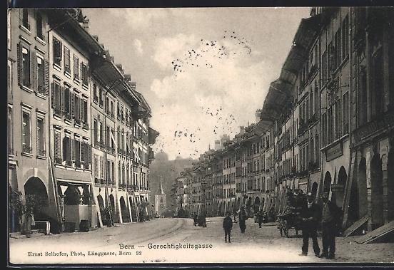 Cartoline postali: Bern, Restaurant in der Gerechtigkeitsga – Usato da Berlin venduto da bartko-reher