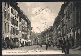Bern, Restaurant in der Gerechtigkeitsga