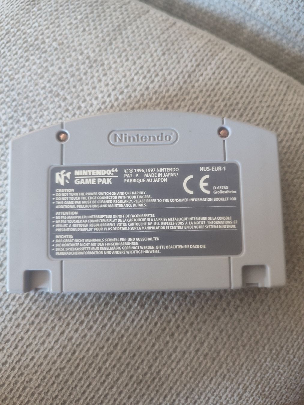 Nintendo Giochi: Star Wars Episode Racer - Nintendo 64  – Usato da Bougy-Villars venduto da Vogue 1