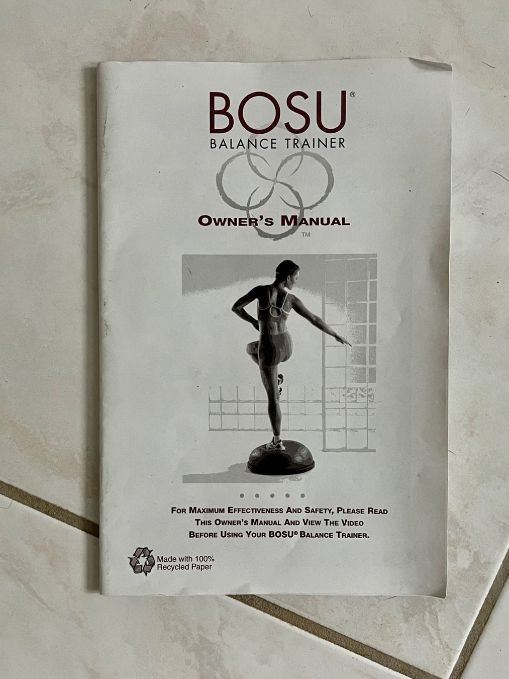 Hometrainer: BOSU Gleichgewichtstrainer – Gebraucht aus Zuzgen von suffy 4