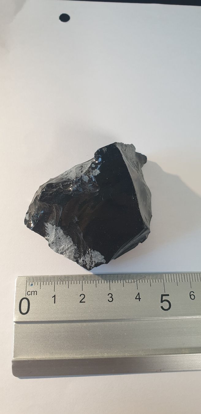 Pietre preziose: Obsidienne noire brut? Edelstein – Usato da St-Sulpice VD venduto da Miwix 1