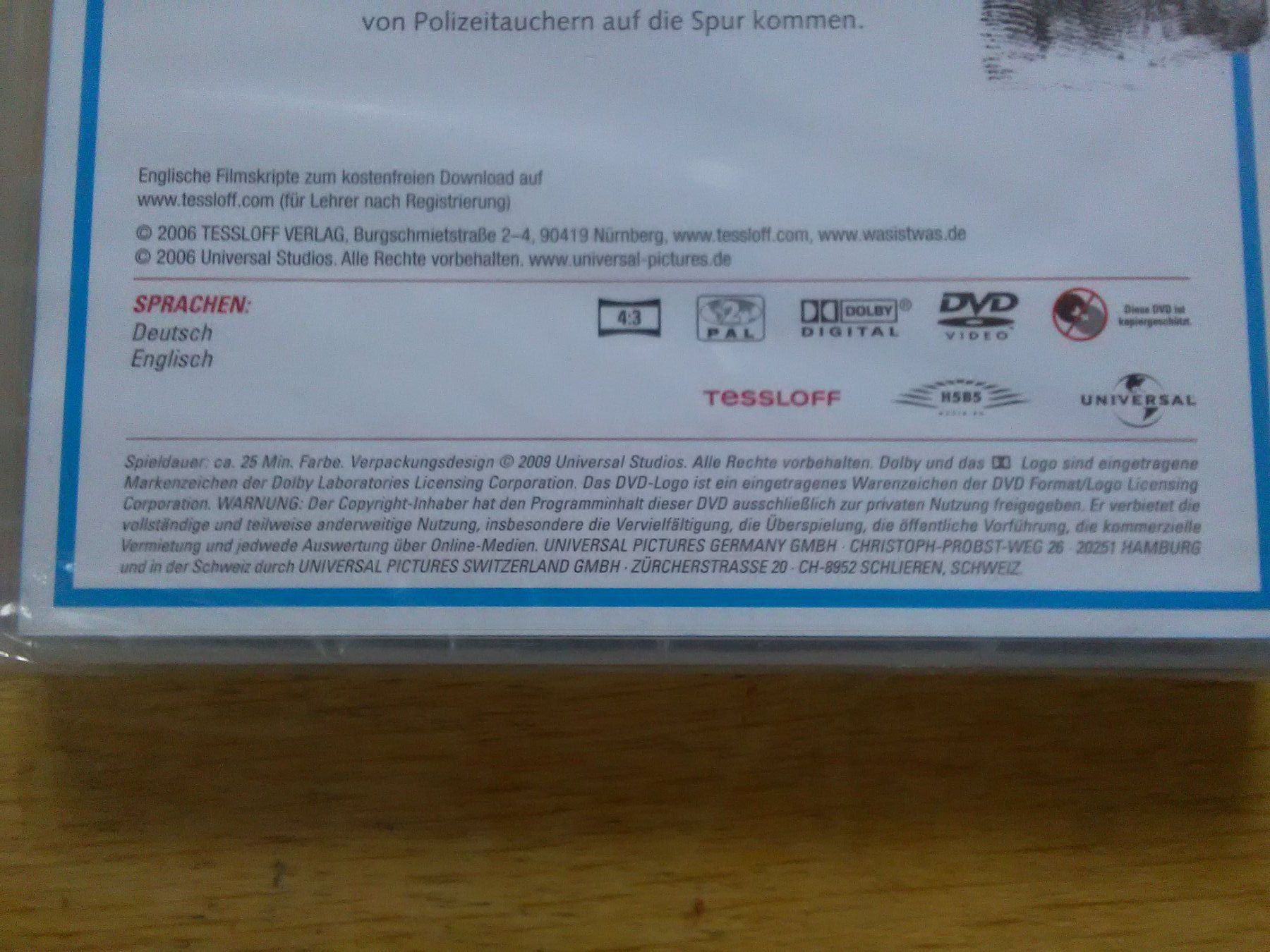 Tutti i DVDs: Was ist was - Kriminalistik – Nuovo e nell'imballaggio originale da St. Gallen venduto da elkapone 2
