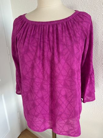 Colora Damen Bluse, Gr. L, Lila, NEU