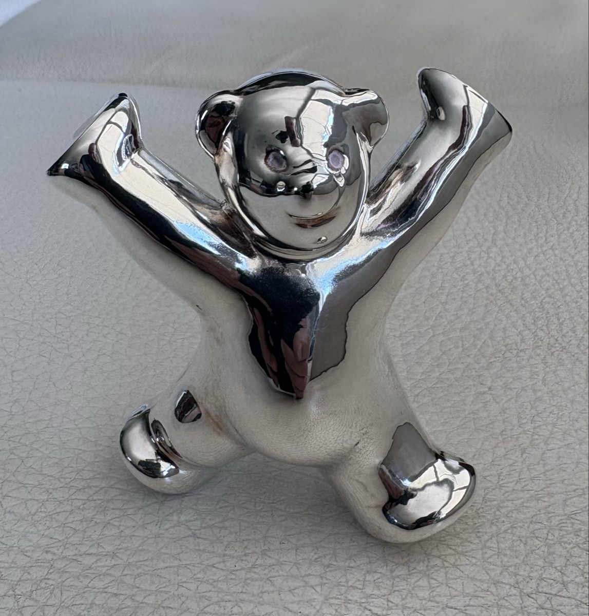 Statuette: Robbe & Berking Bär - versilbert - originalverpackt – Nuovo (secondo la descrizione) da Münsingen venduto da Rehtre 2