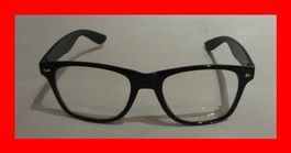 Wayfarer Nerdbrille Partybrille SCHWARZ Mallorca Ballermann