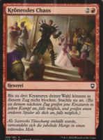 TCG Magic The Gathering MTG CLB 168 Krönendes Chaos