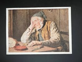 Ansichtskarte 1931 Albert Anker Anormalen Spende  (V323)