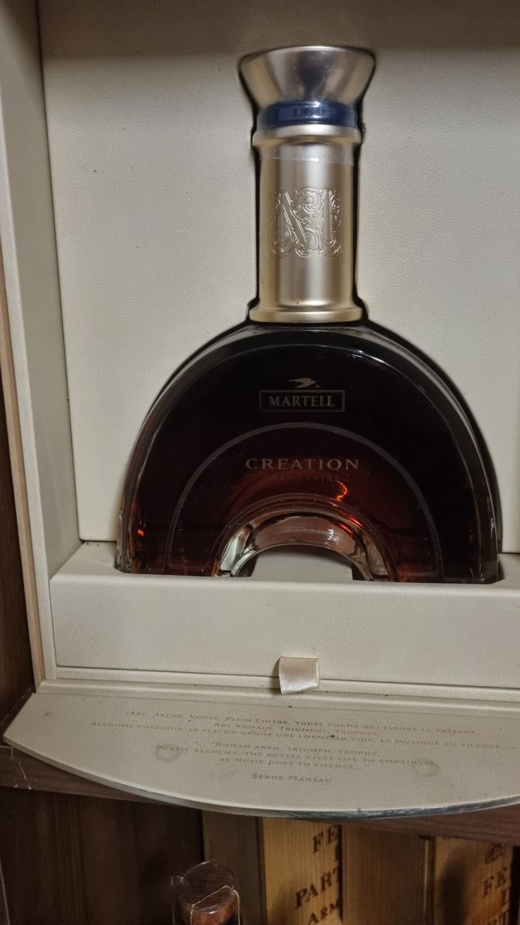 Martell Bevande alcoliche: MARTEL CREATION EXSTRA  COGNAC – Nuovo e nell'imballaggio originale da Schönenwerd venduto da 1952kv