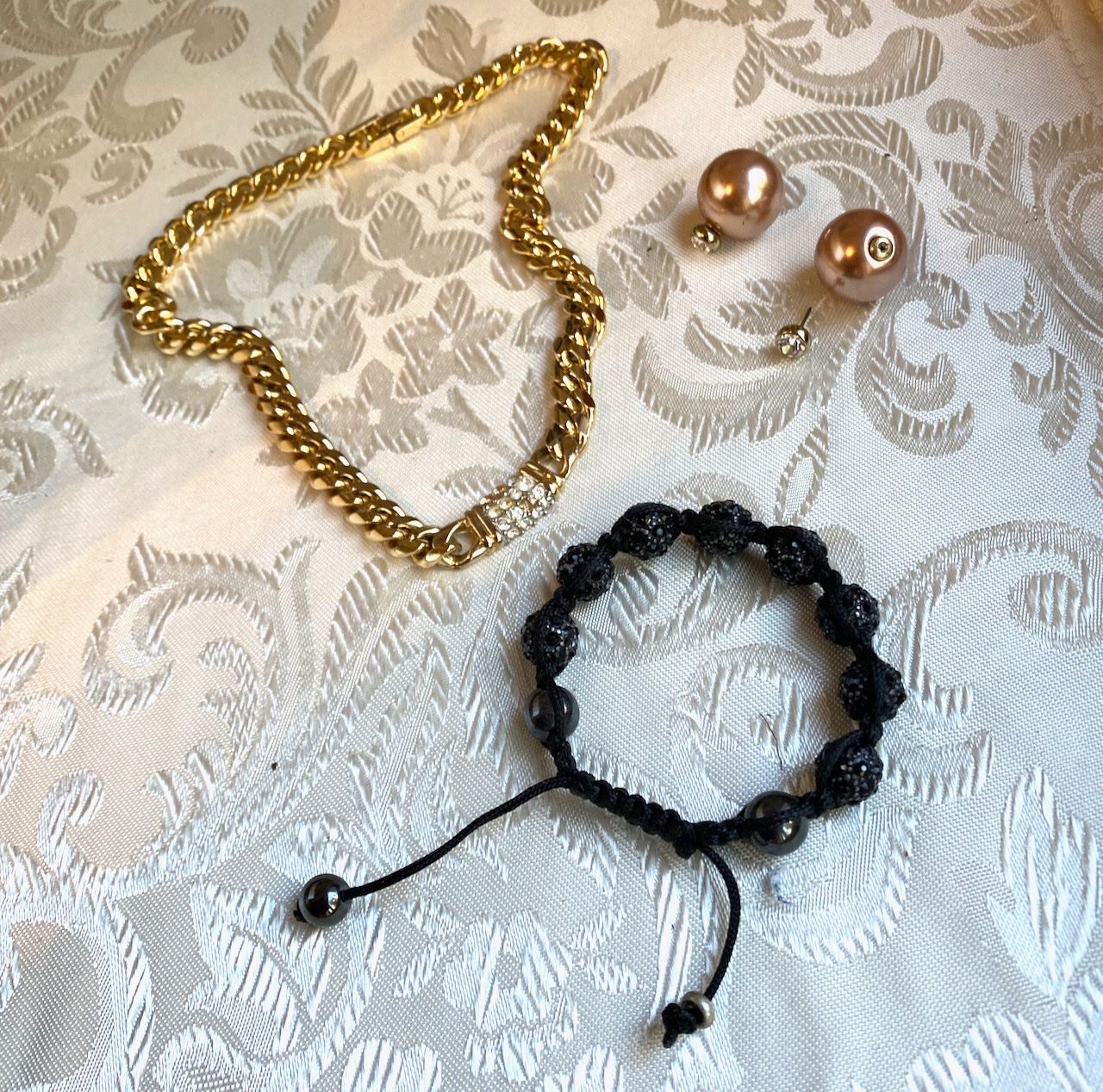 Colliers: Modeschmuck Set: Collier, Armband , Hinterohr-Steckperlen – D'occasion à Uster par ros_pym8 1