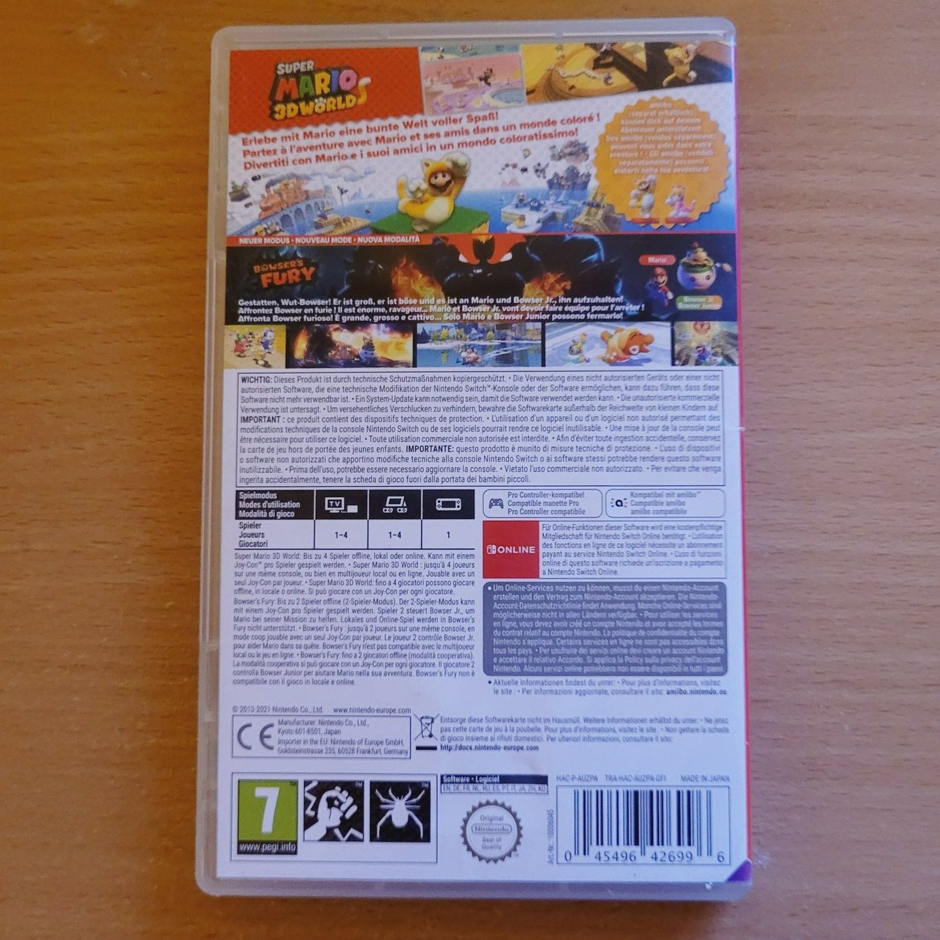 Nintendo Spiele: Super Mario 3D World + Bowser's Fury - Switch – Gebraucht aus Basel von  1