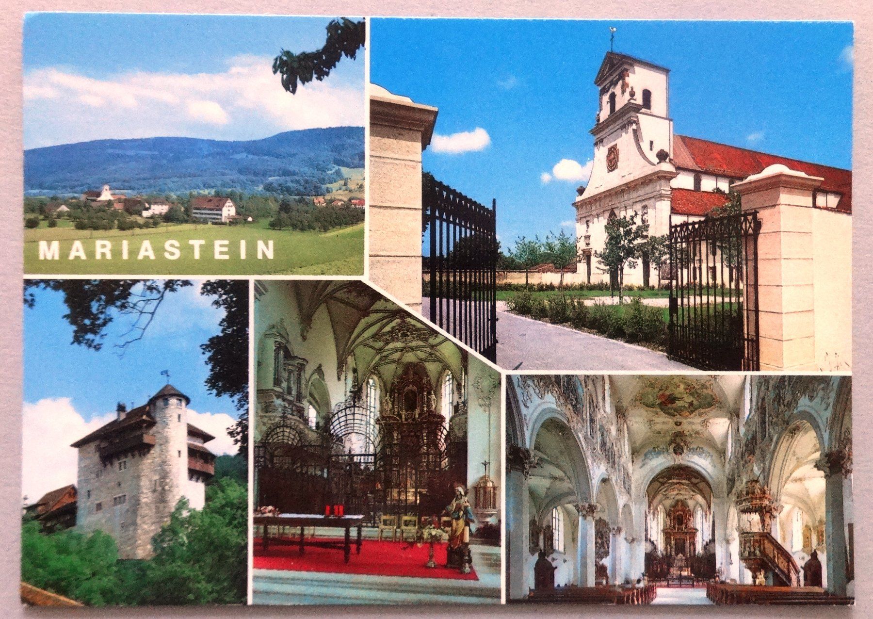 Cartoline postali: Wallfahrtsort Mariastein – Usato da Fétigny venduto da Billy2miny