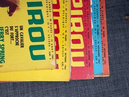 7 Anciens numéros (1963 64) du magazine Spirou