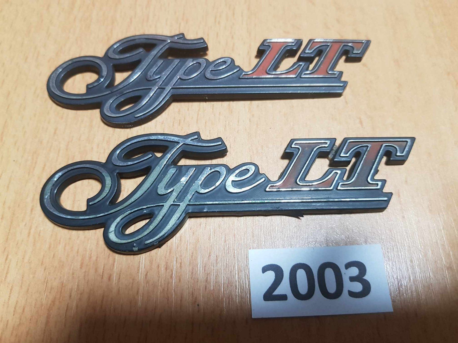 Chevrolet Tutti pezzi di ricambio auto: Type LT,  Klebe Emblem – Usato da Niedergösgen venduto da usc_l8gm