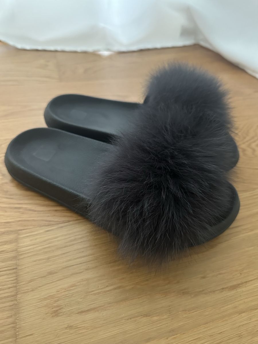 Scarpe da donna: Schlappen mit Fell – Nuovo (secondo la descrizione) da Uster venduto da celiiinaaa
