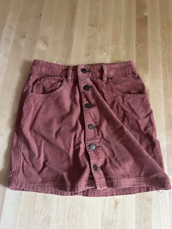 Jupe bordeaux, taille S