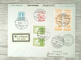 TR104 Enveloppe + Timbre Autriche 1927