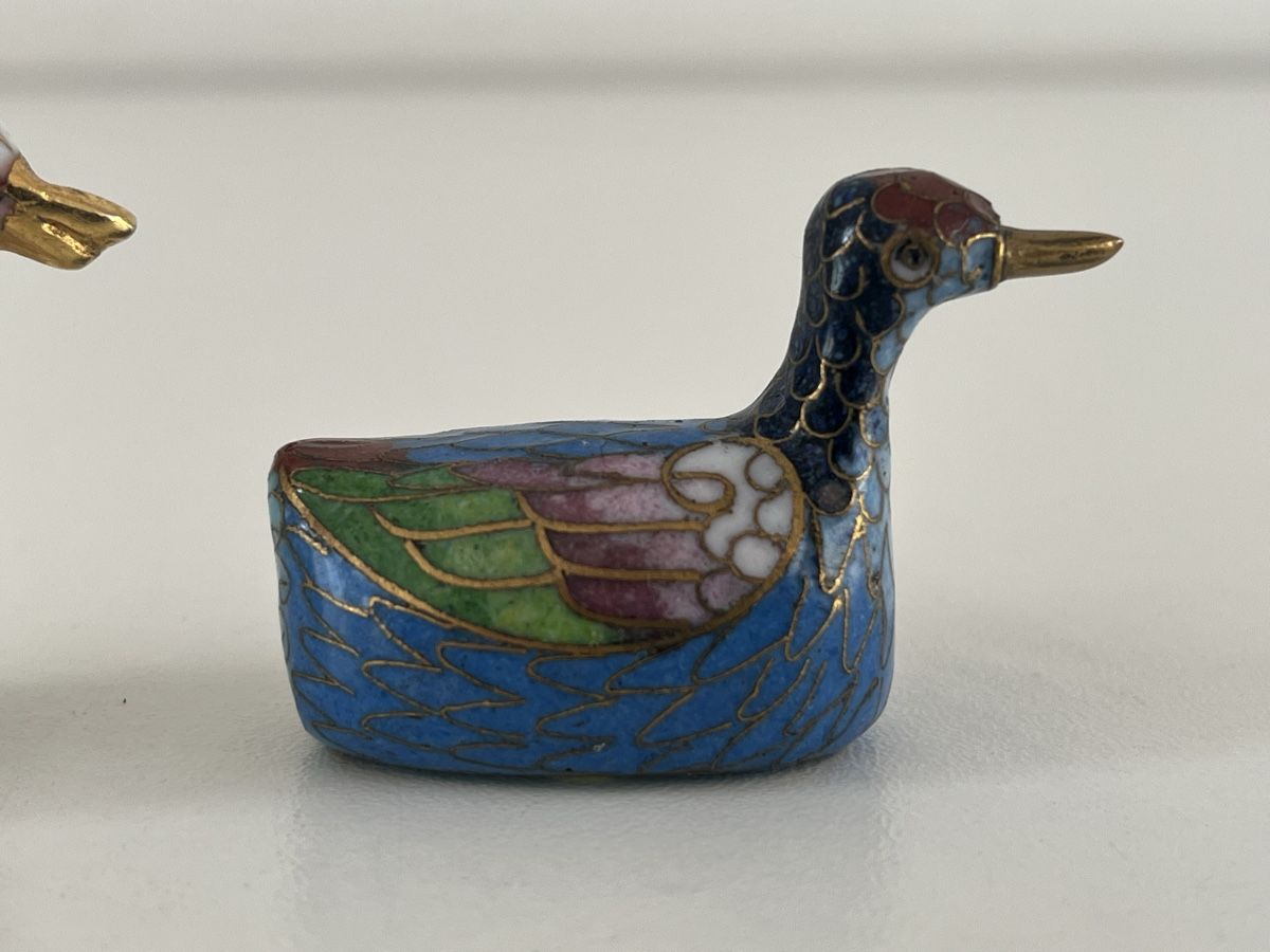 Alle Dekorationen: 2 Enten / Cloisonné  – Gebraucht aus Wetzikon ZH von seli03 5