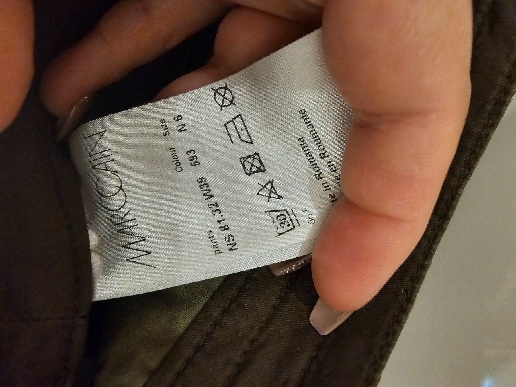 Marc Cain Pantaloni: Marc Cain Hose Nr. 6 – Usato da Berg TG venduto da lisboa.sky 1