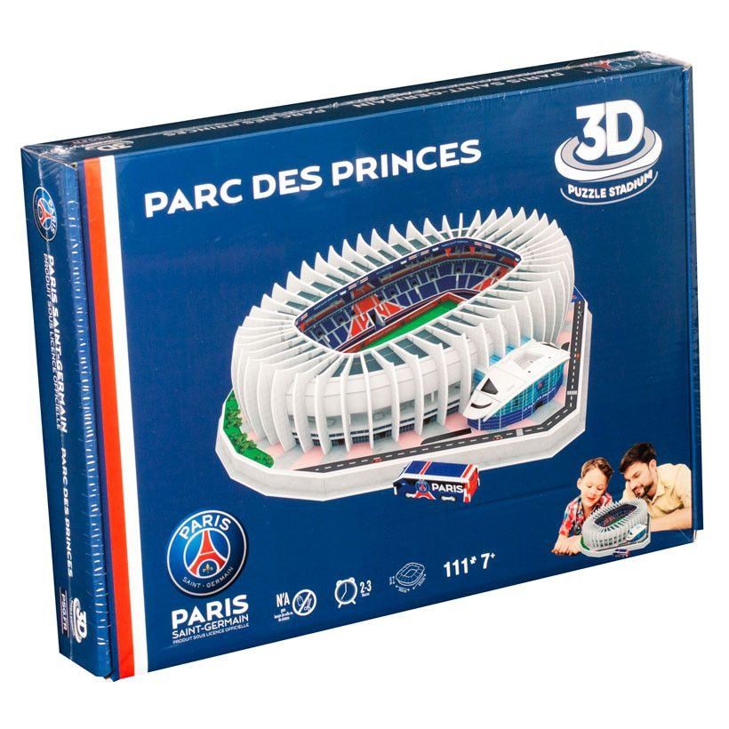 Puzzle: PSG Paris Saint Germain 3D Stadion Puzzle – Nuovo e nell'imballaggio originale da Wil SG venduto da Football-Legends 1