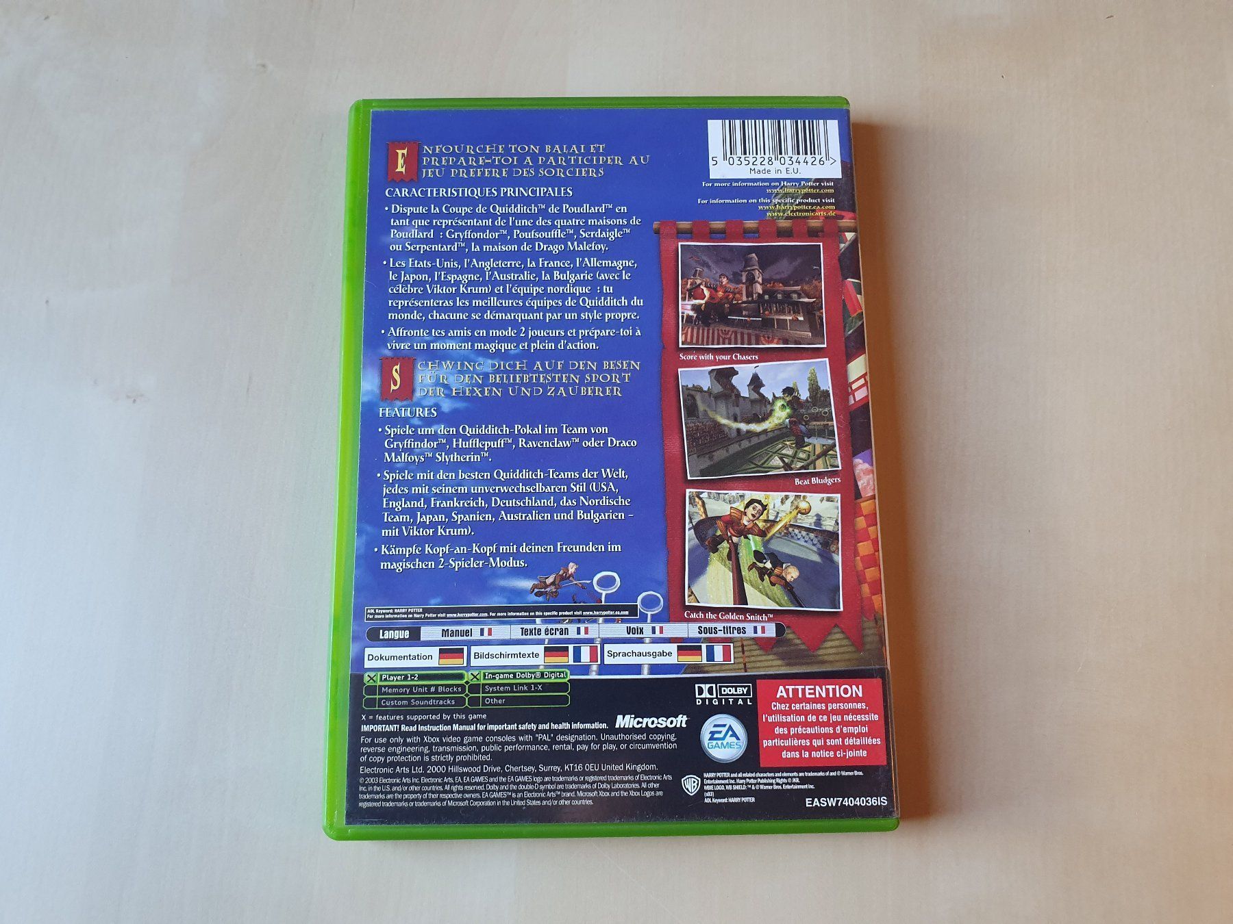 Microsoft Spiele: Harry Potter Quidditch – Gebraucht aus Stansstad von collectorsshop 1