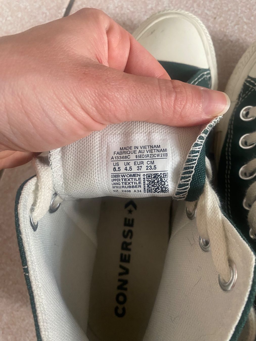 Converse Chaussures hommes: All Star green 37 – D'occasion à Lugano par bea_t9np 4