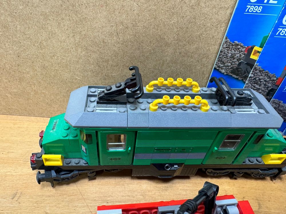 LEGO City 7898 - Großes Güterzug Set Eisenbahn (Gebraucht) in ...
