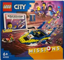 LEGO® City 60355 Detektivmissionen der Wasserpolizei NEU EOL