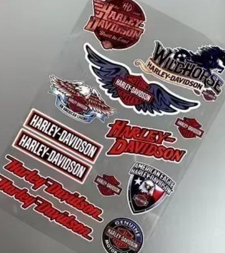 Sticker: Stickers lots Harley-Davidson J165 – Nuovo e nell'imballaggio originale da Allens venduto da MADE.IN.ROCK.N.ROLL 1