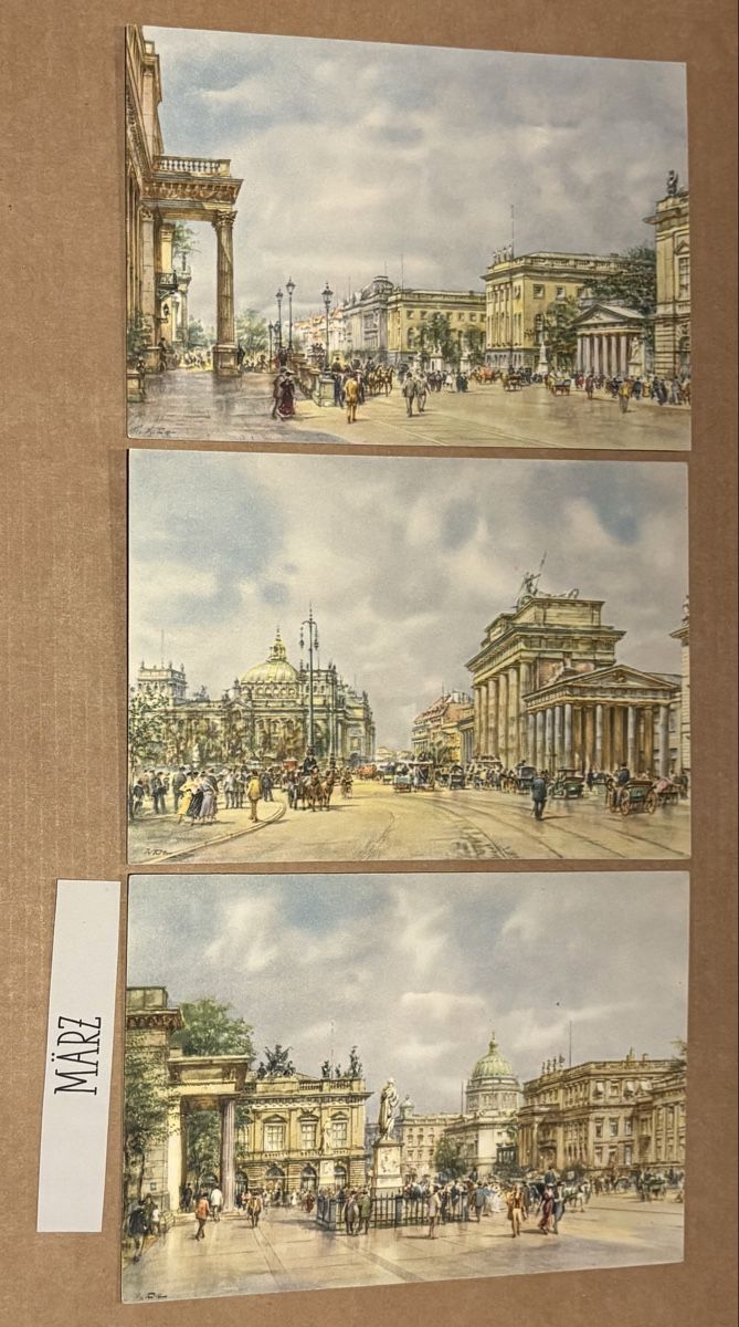 Cartoline postali: AK von Berlin / 3 Bilder – Usato da Rümlang venduto da Kartenpost1
