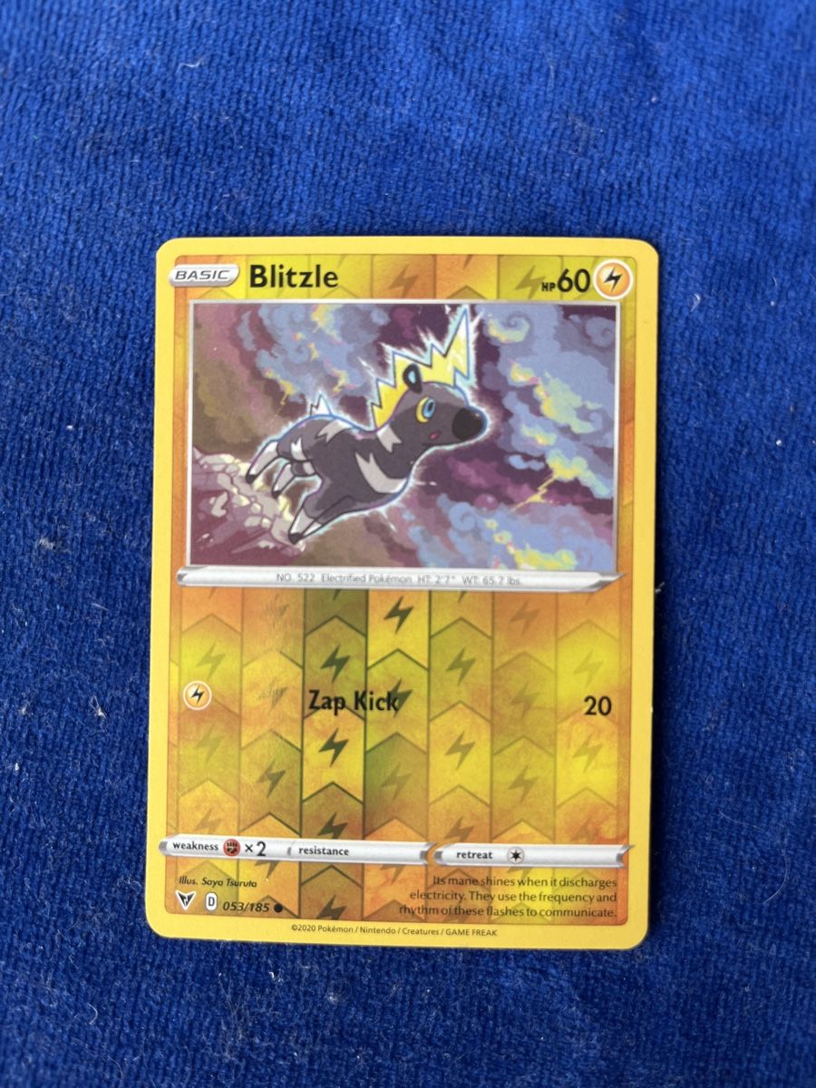 Pokémon Carte collezionabili: Pokémon Karte Blitzle 85/185 – Usato da Suhr venduto da nataschaad